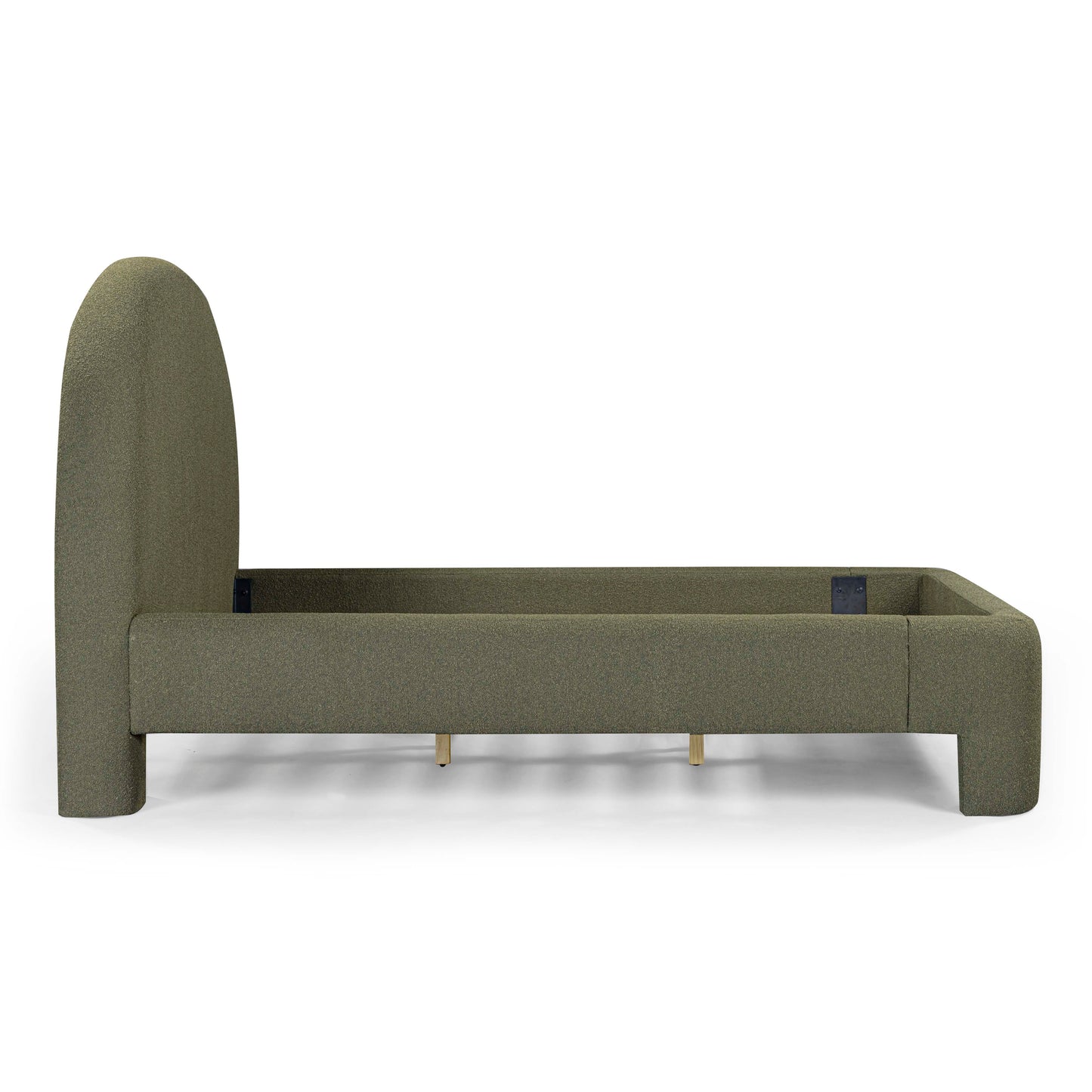 Orphea Performance Boucle Bed - Kale Green / Queen - Image 10