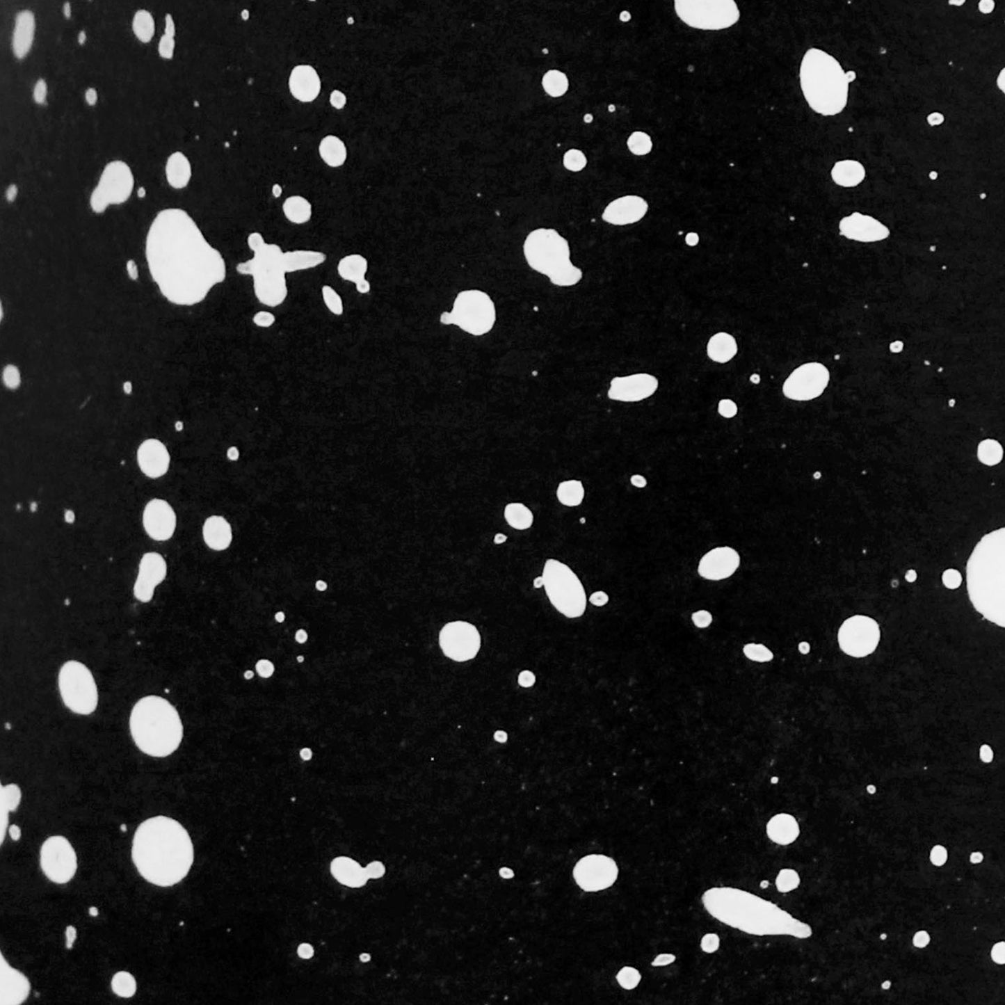 Gabby Speckled Round Card Holder - Set of 4 - Black - Image 5
