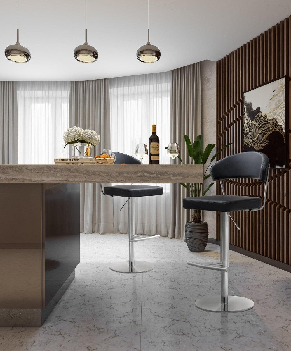 Cosmo Performance Vegan Leather Adjustable Stool