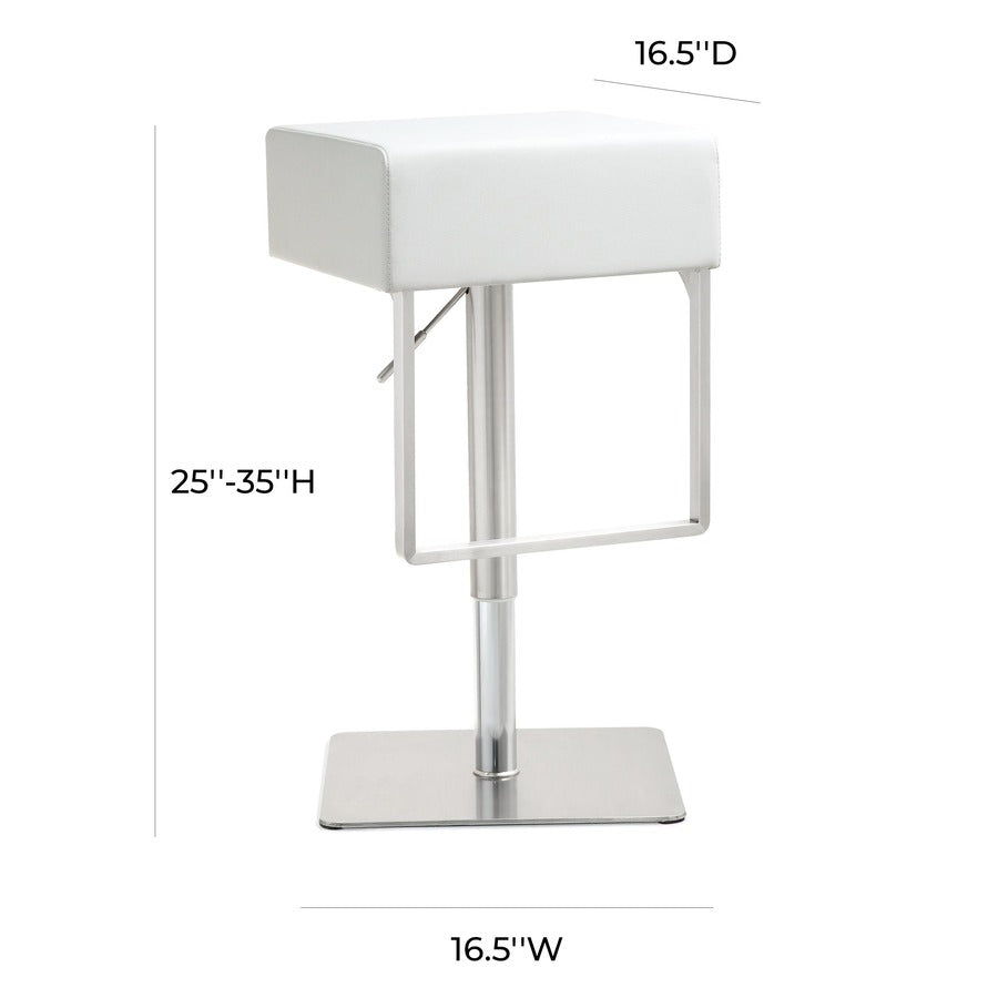 Seville Performance Vegan Leather Adjustable Stool