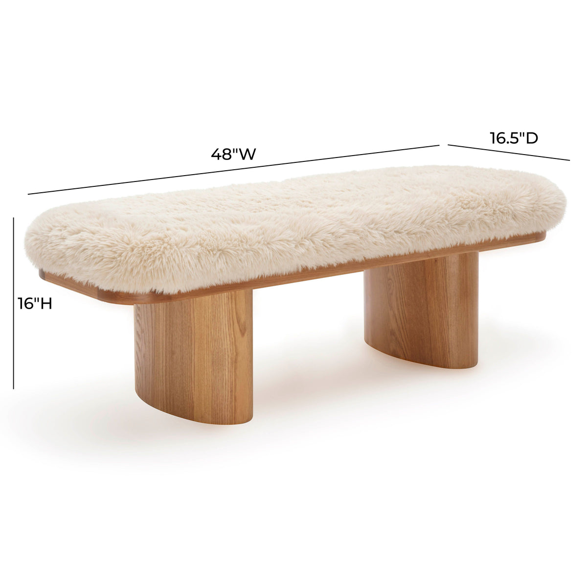 Ollie Upholstered Bench (48