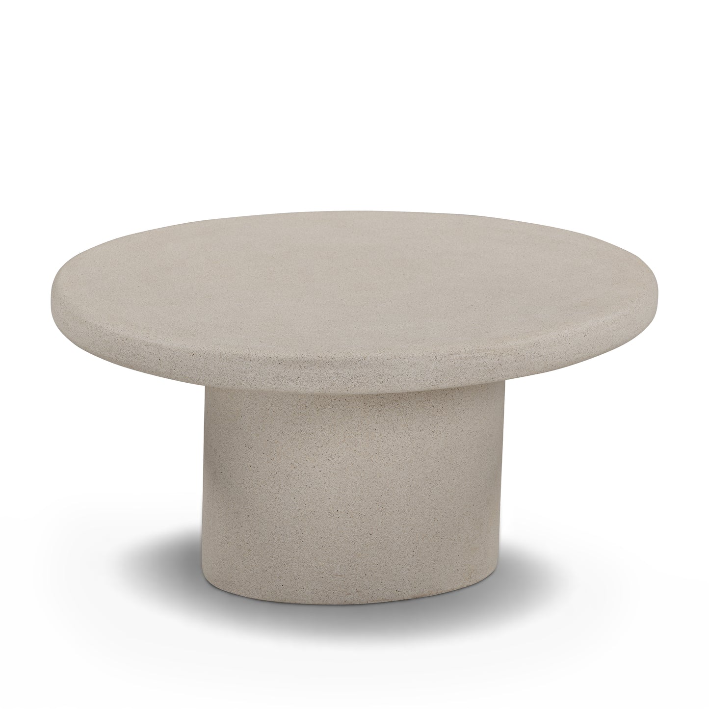 Jade Concrete Indoor/Outdoor Nesting Coffee Table Set - Cream - Image 11