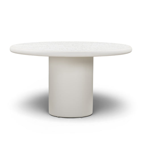 Billy 54" Concrete Terrazzo Indoor/Outdoor Dining Table