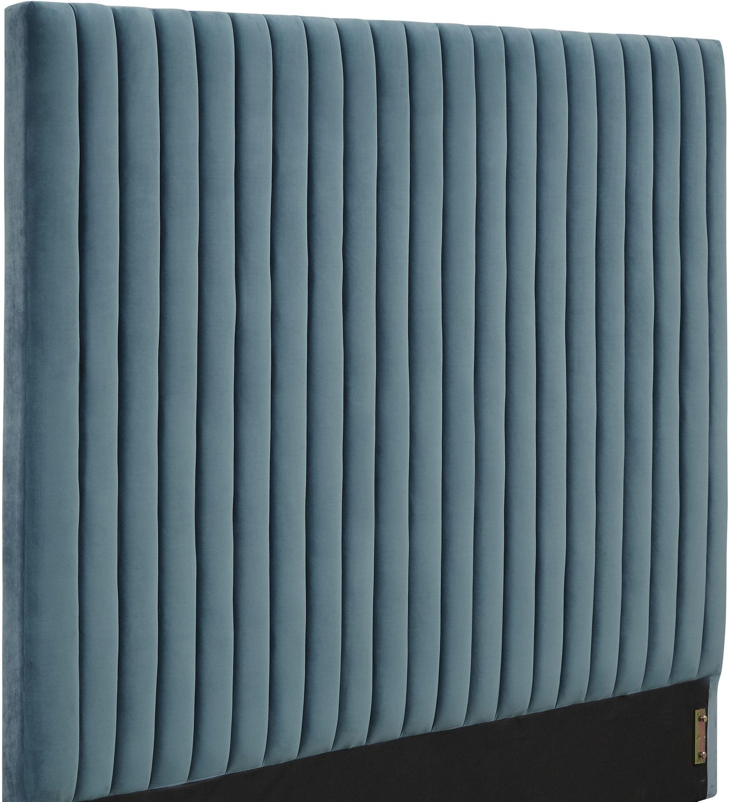 Arabelle Performance Velvet Bed - Sea Blue / Queen - Image 5