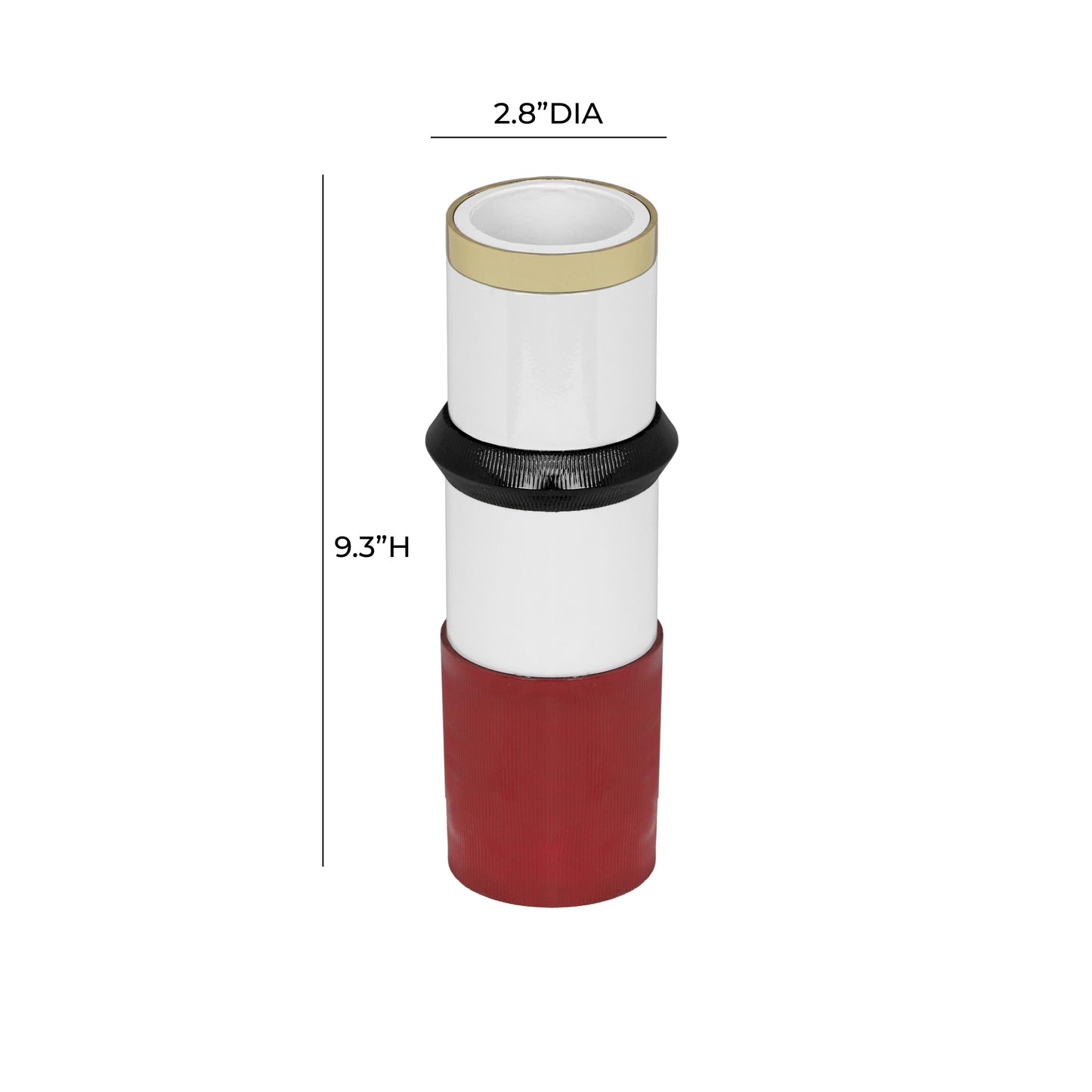 Kaonashi Vase - Burgundy - Image 6