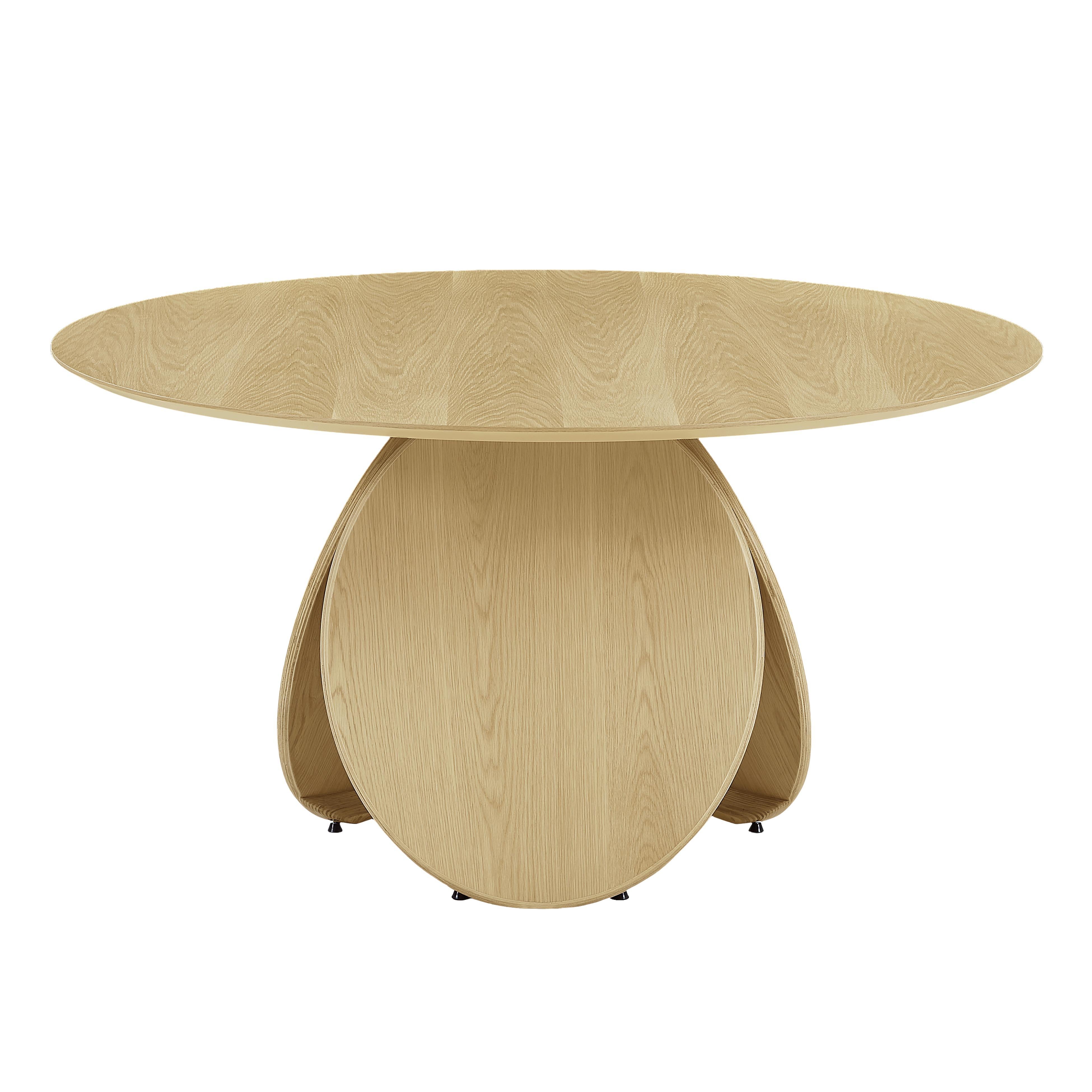 フランス アンティーク Round Oak Table テーブル チェア 54
