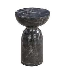 Rue Marble Indoor / Outdoor Round Side Table