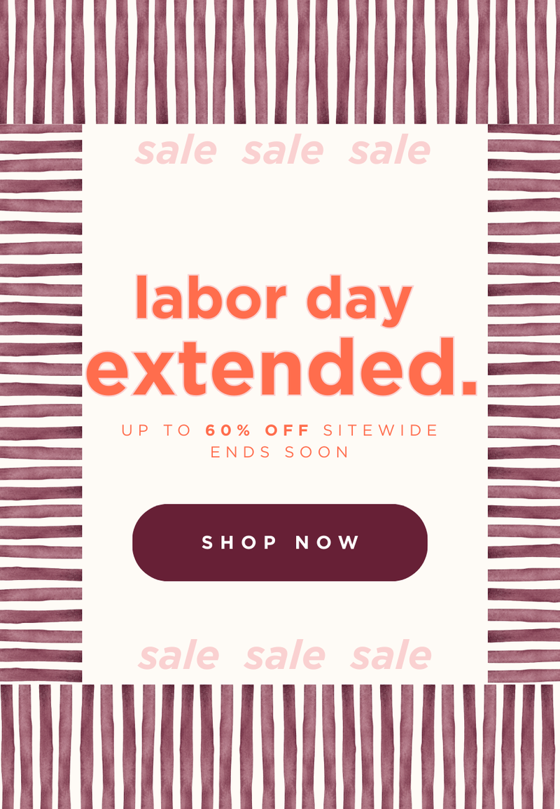 Labor Day Sale banner – up to 50% off furniture and home décor