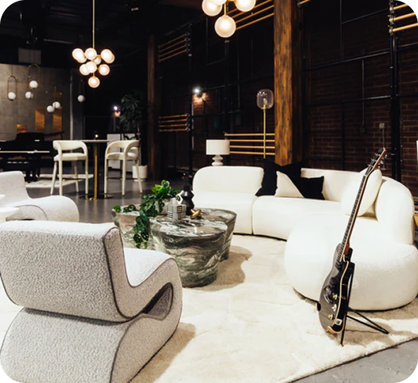 Design that sets the stage