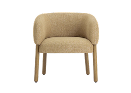 Foxy Textured Performance Fabric Accent Chair