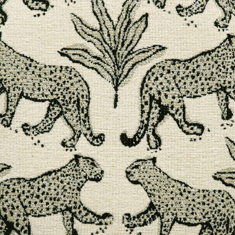 Dex Leopard Jacquard Ottoman