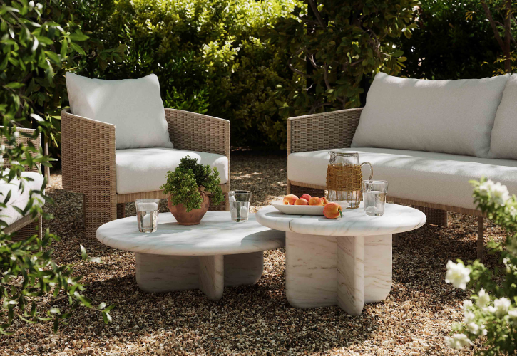 Dex Leopard Jacquard Ottoman