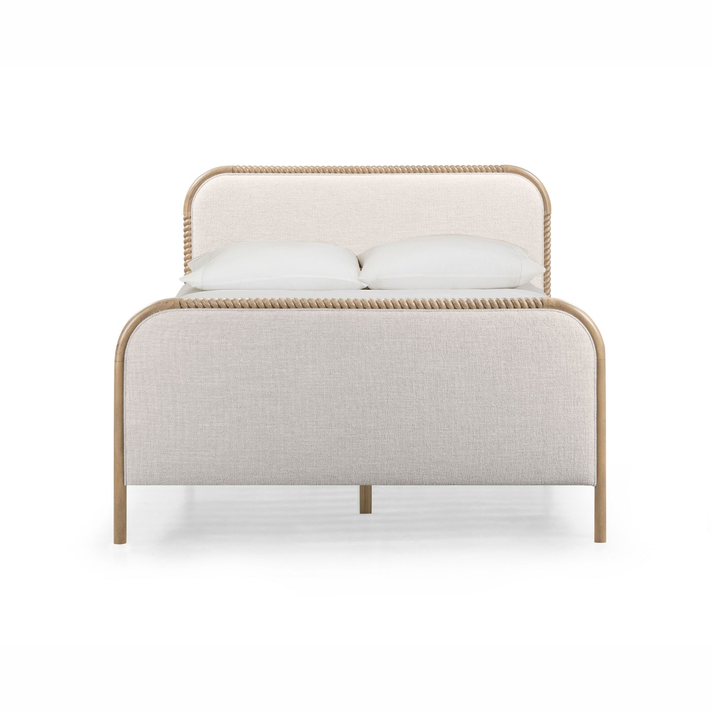 Hatia Basketweave Panel Bed - Natural / Queen - Image 3