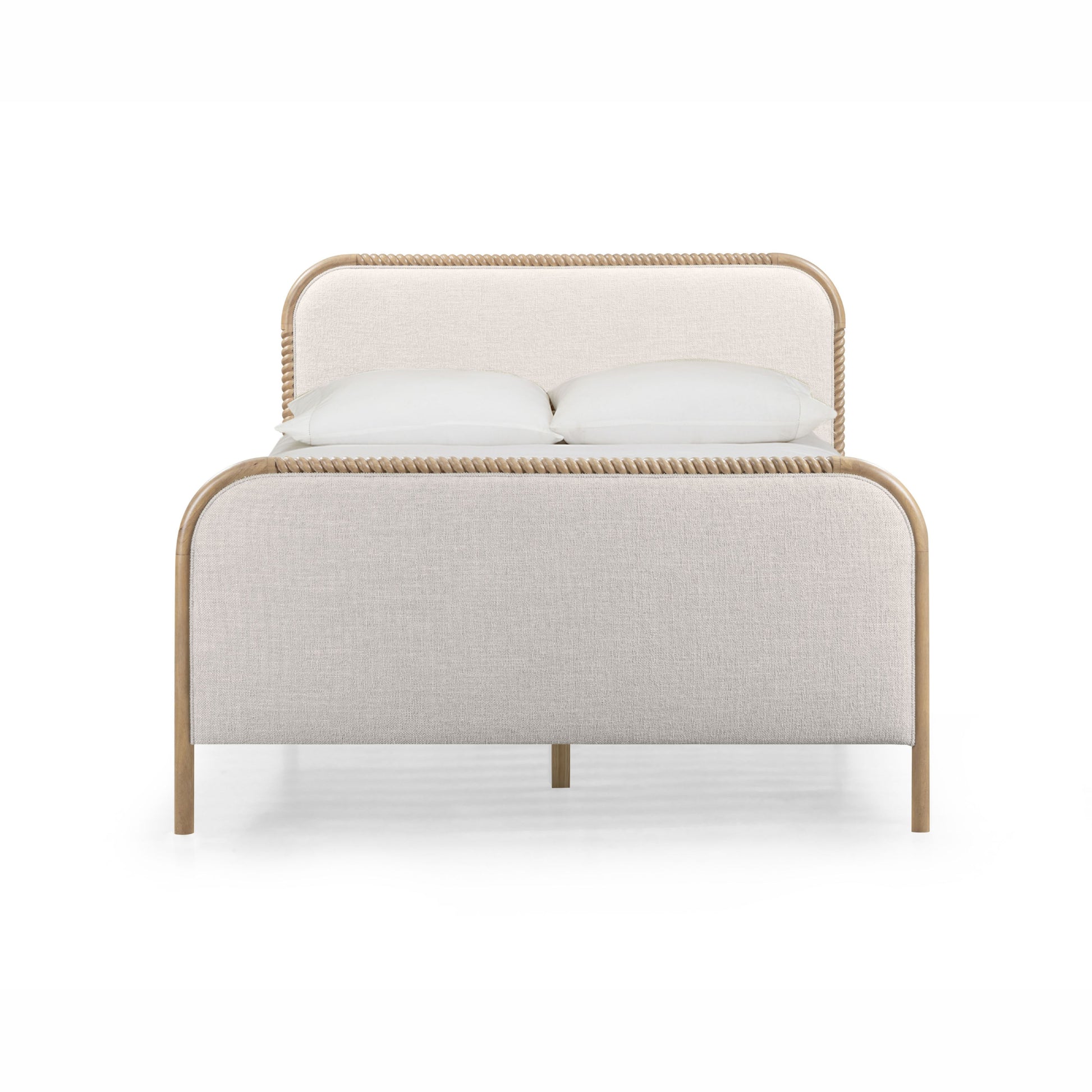 Hatia Basketweave Panel Bed - Natural / Queen - Image 3