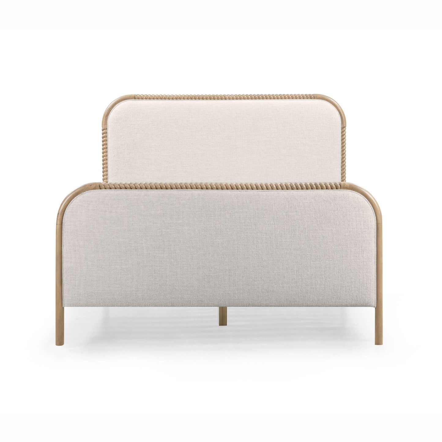 Hatia Basketweave Panel Bed - Natural / Queen - Image 5