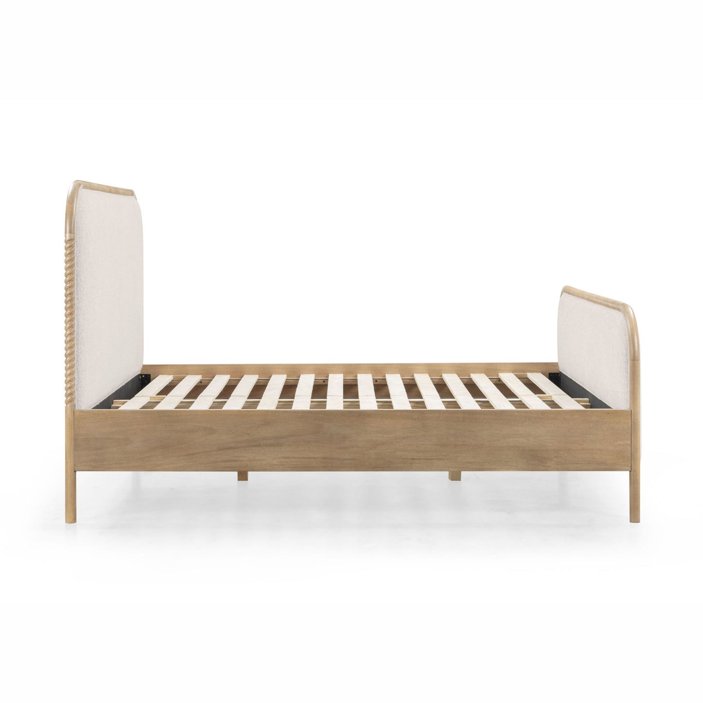 Hatia Basketweave Panel Bed - Natural / Queen - Image 7