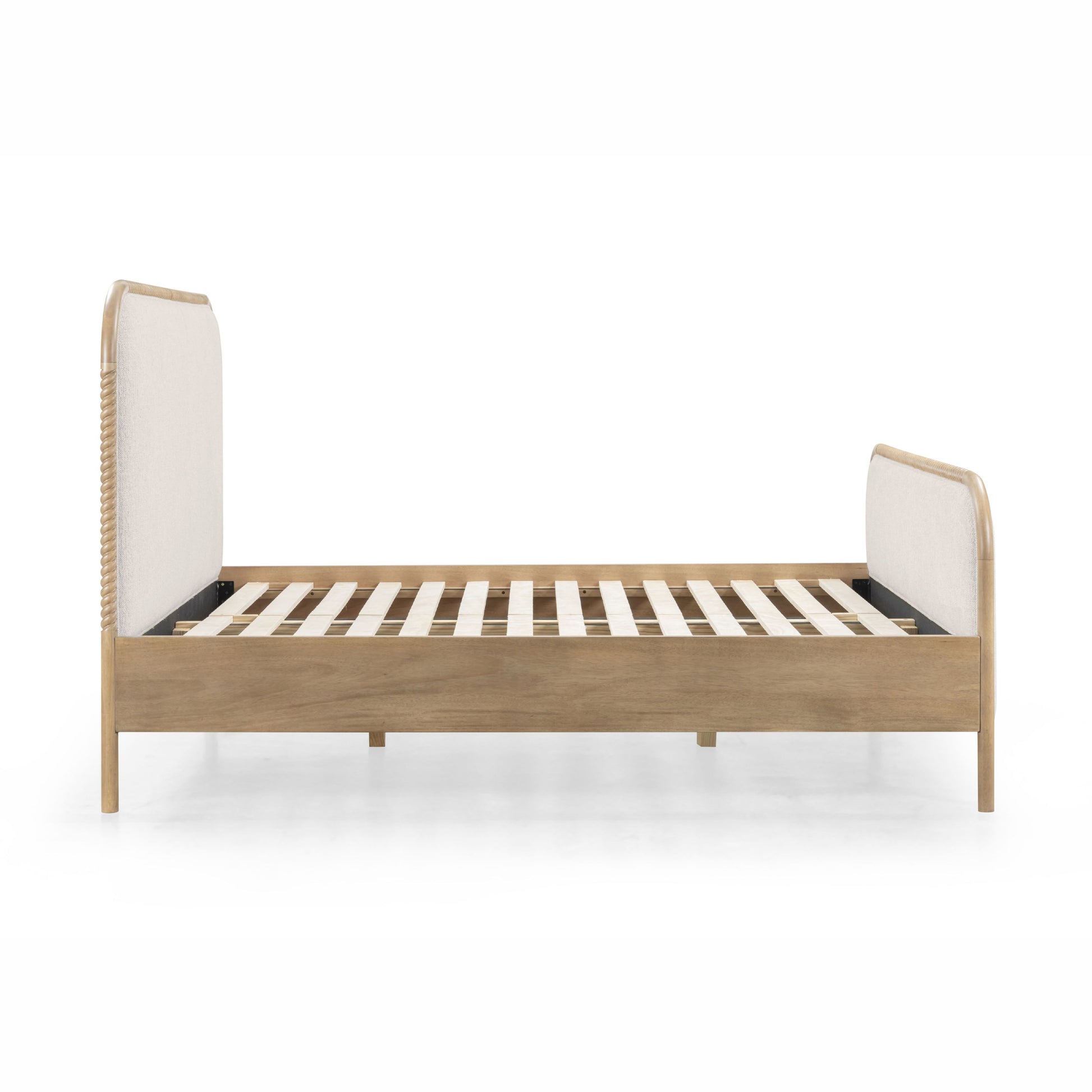 Hatia Basketweave Panel Bed - Natural / Queen - Image 7