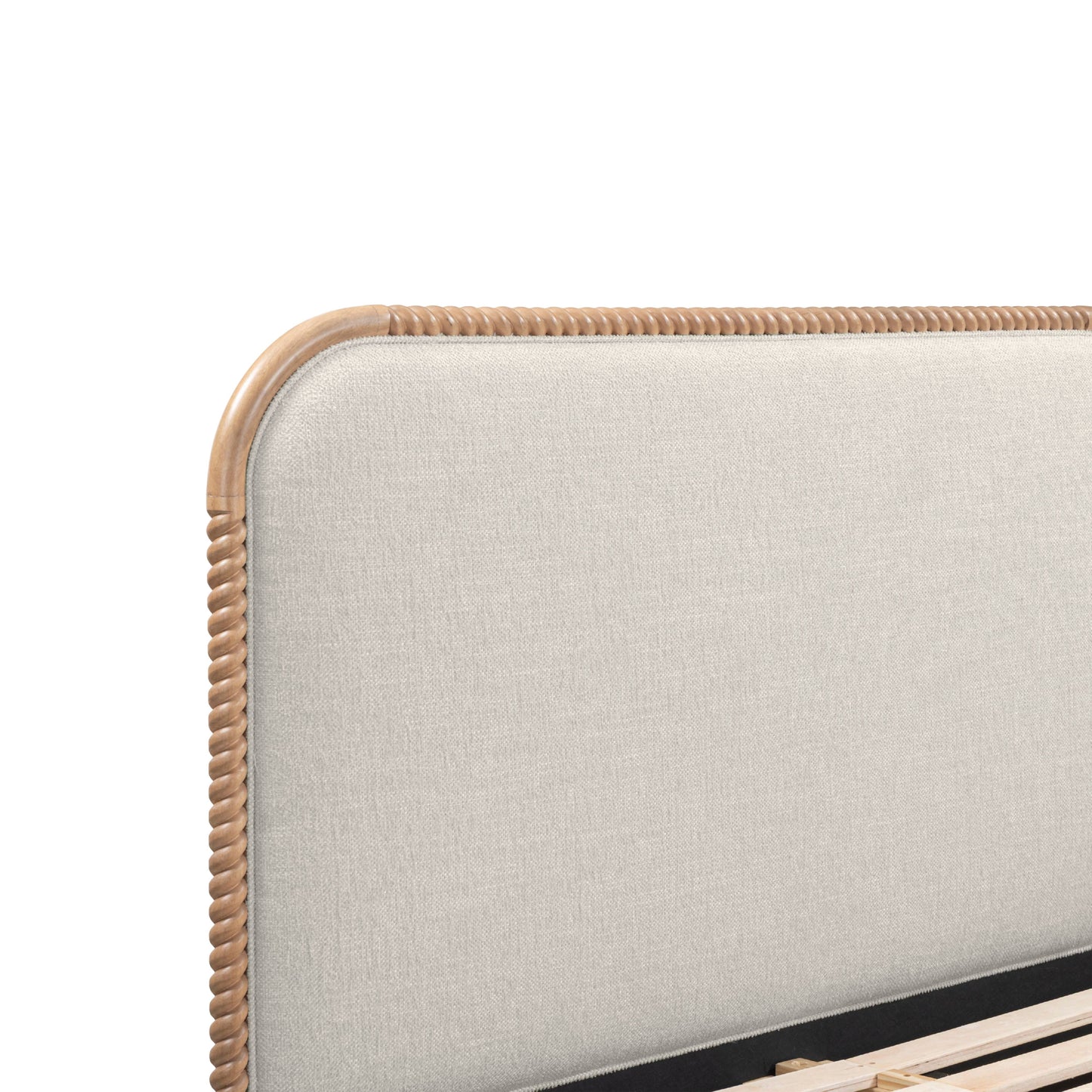 Hatia Basketweave Panel Bed - Natural / Queen - Image 8