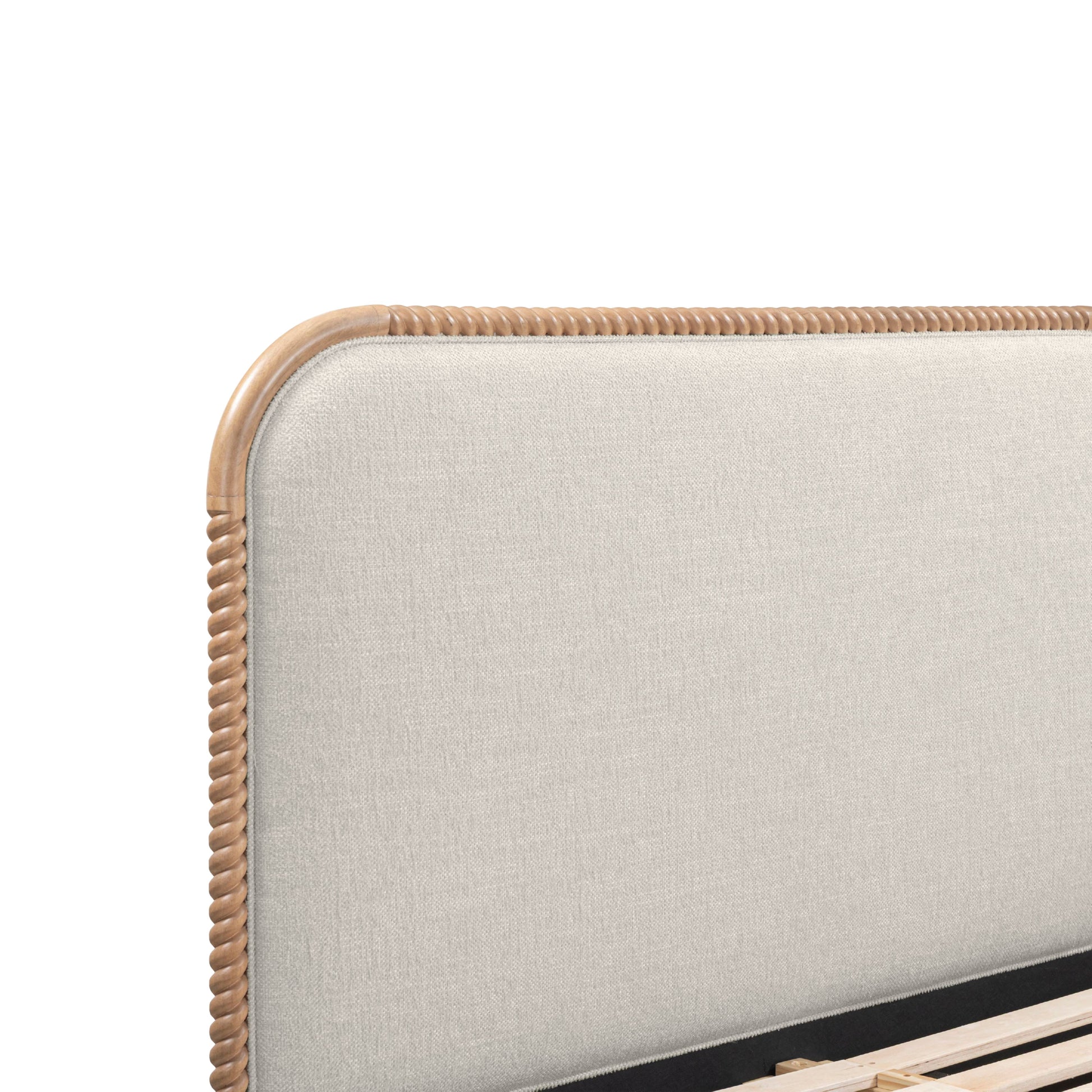 Hatia Basketweave Panel Bed - Natural / Queen - Image 8