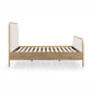 Hatia Basketweave Panel Bed - Natural / King - Image 6