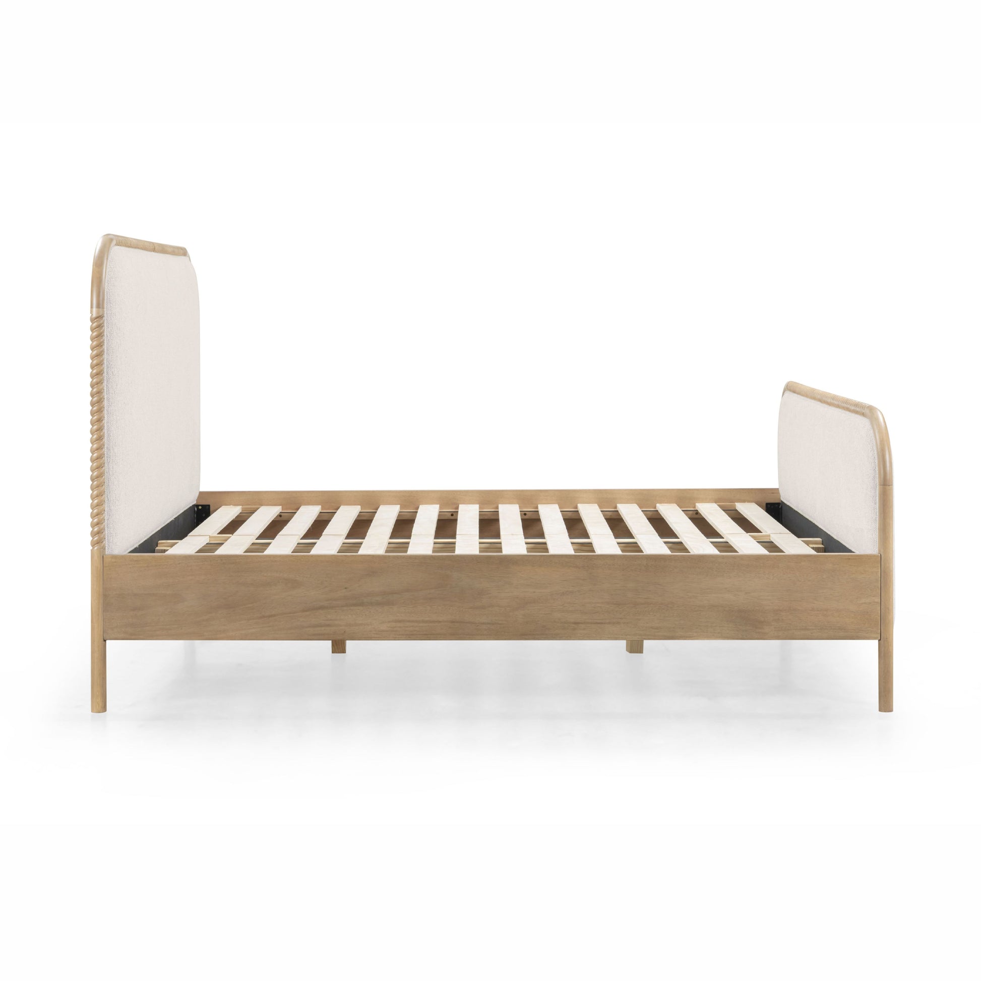 Hatia Basketweave Panel Bed - Natural / King - Image 6