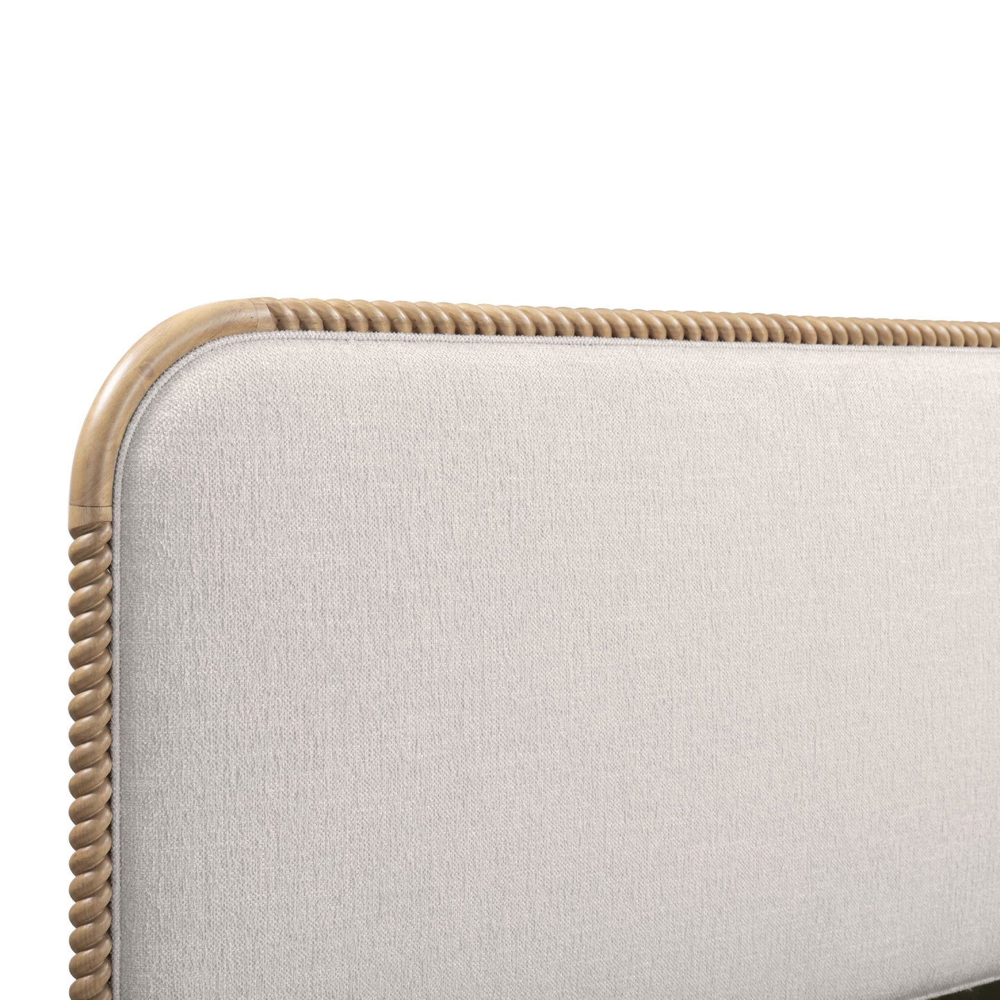Hatia Basketweave Panel Bed - Natural / King - Image 8