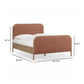 Hatia Basketweave Panel Bed - Sienna Red / Queen - Image 9