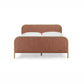Hatia Basketweave Panel Bed - Sienna Red / King - Image 3