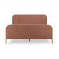 Hatia Basketweave Panel Bed - Sienna Red / King - Image 5