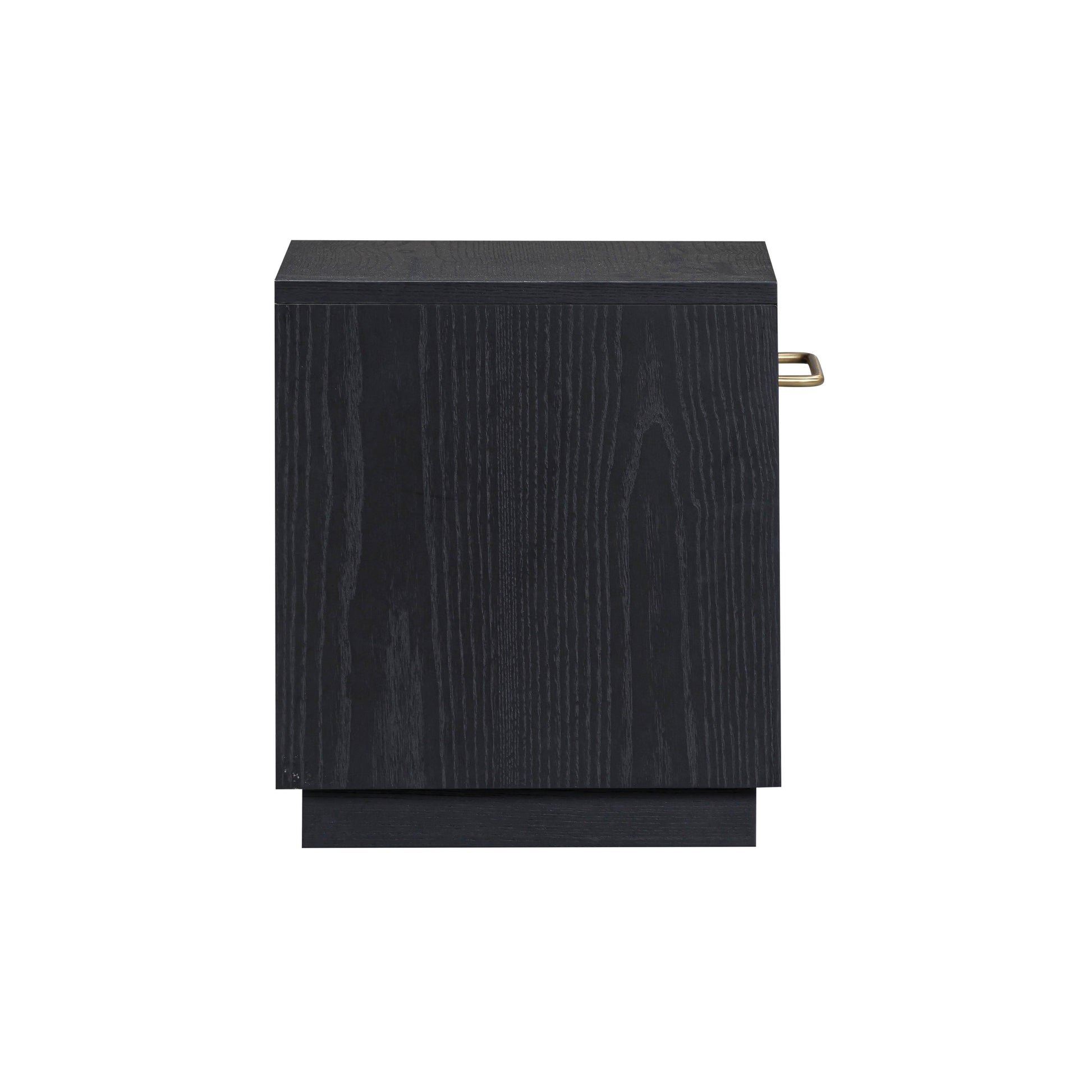 Marlow 17" Wood Nightstand With Drawer - Black - Image 5