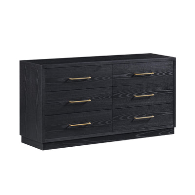 Marlow 6-Drawer Wood Dresser - Image 1