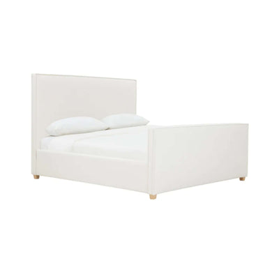 Bristol Park Ivory Contract-Grade Fabric Upholstered Bed - Image 1
