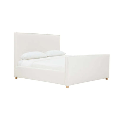 Bristol Park Ivory Contract-Grade Fabric Upholstered Bed - King - Image 1