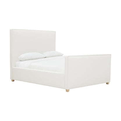 Bristol Park Ivory Contract-Grade Fabric Upholstered Bed - Queen - Image 1