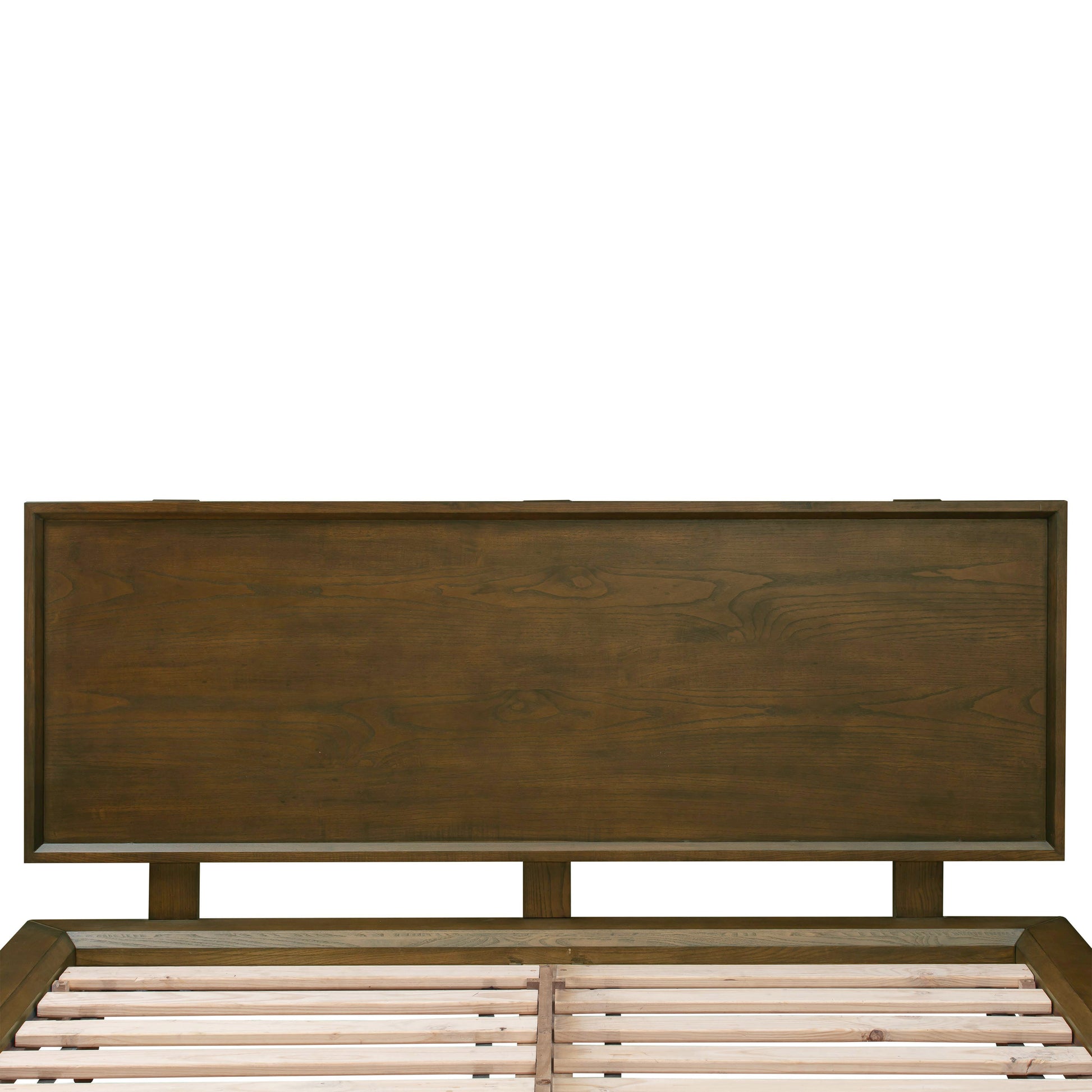 Emery Walnut Wood Platform Bed - King - Image 5