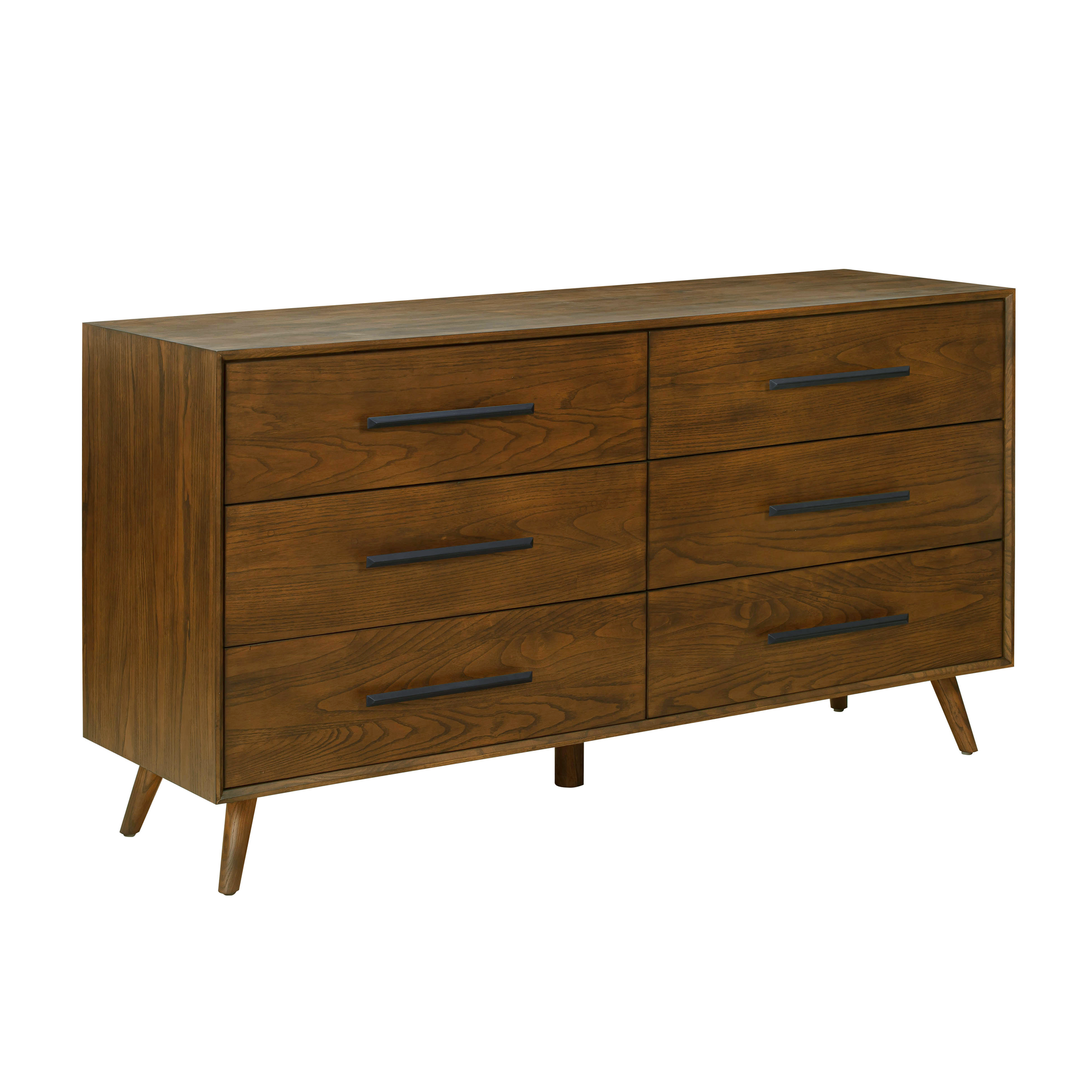 TOV Furniture Emery Pecan 6 Drawer Dresser TOV Furniture Emery Pecan 6 Drawer Dresser