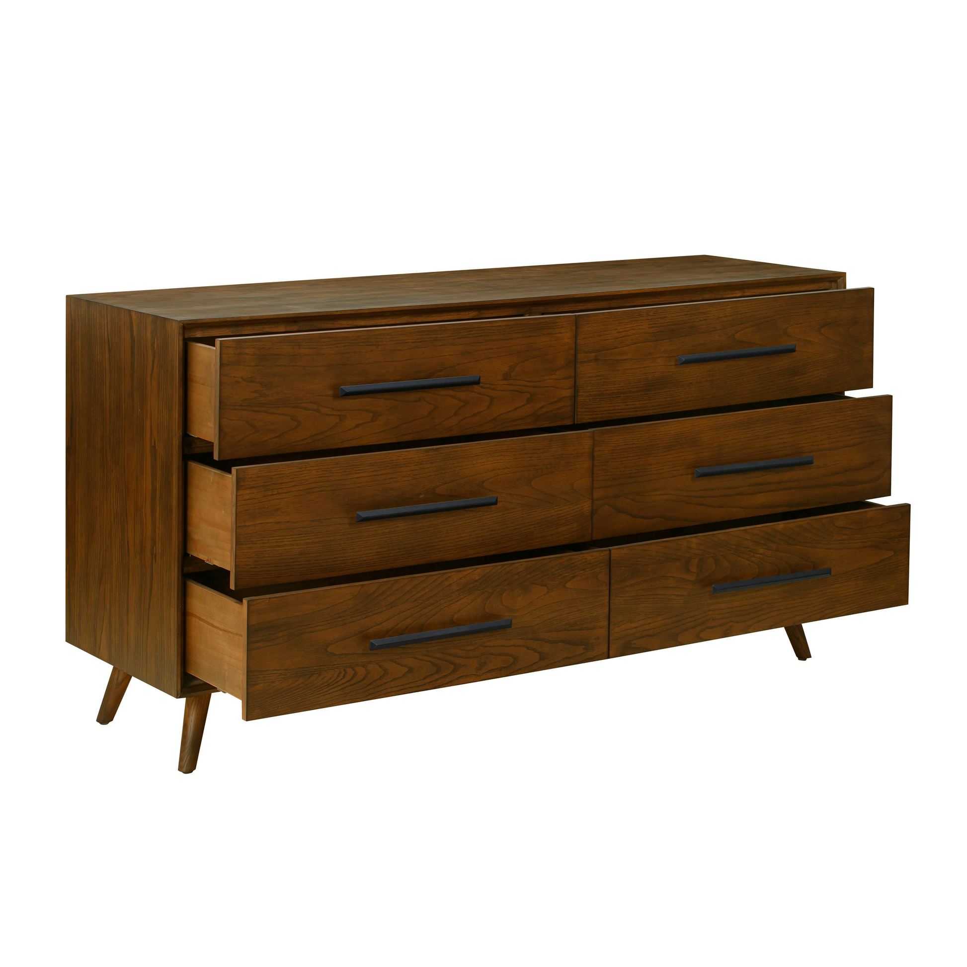 TOV Furniture Emery Pecan 6 Drawer Dresser TOV Furniture Emery Pecan 6 Drawer Dresser