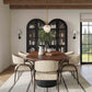 Marlow 102" Wood Oval Dining Table - Black - Image 3