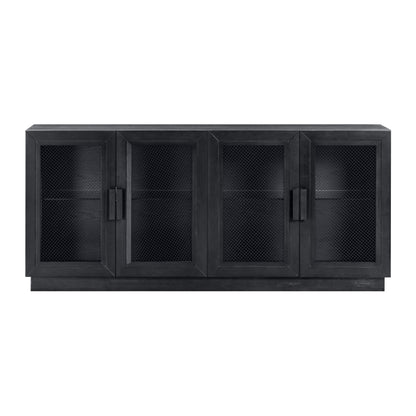 Nolan 72" Wood Console - Black - Image 1
