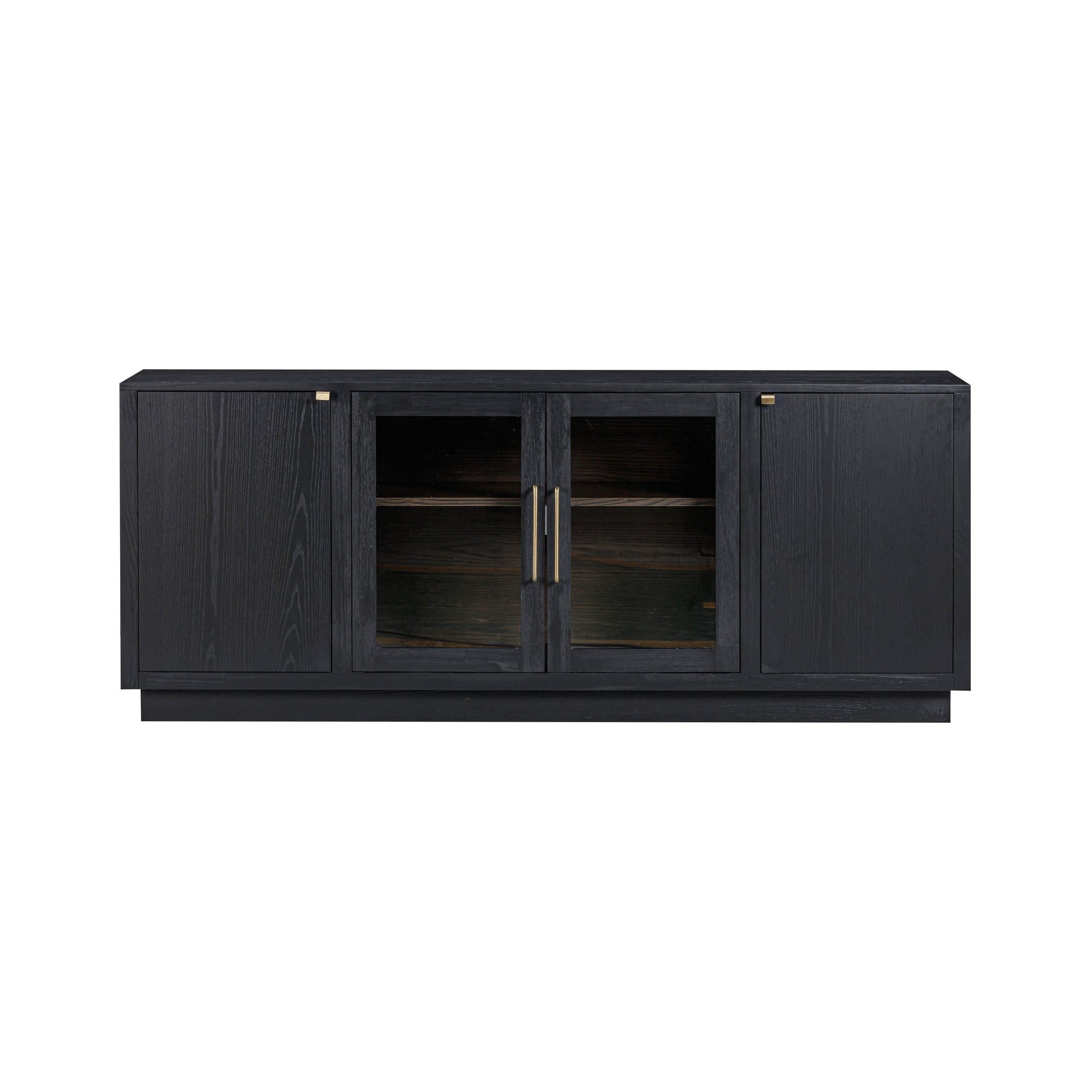 Marlow 77" Wood Console - Black - Image 1