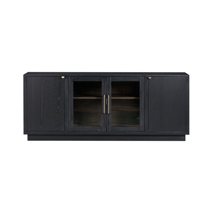 Marlow 77" Wood Console - Black - Image 1