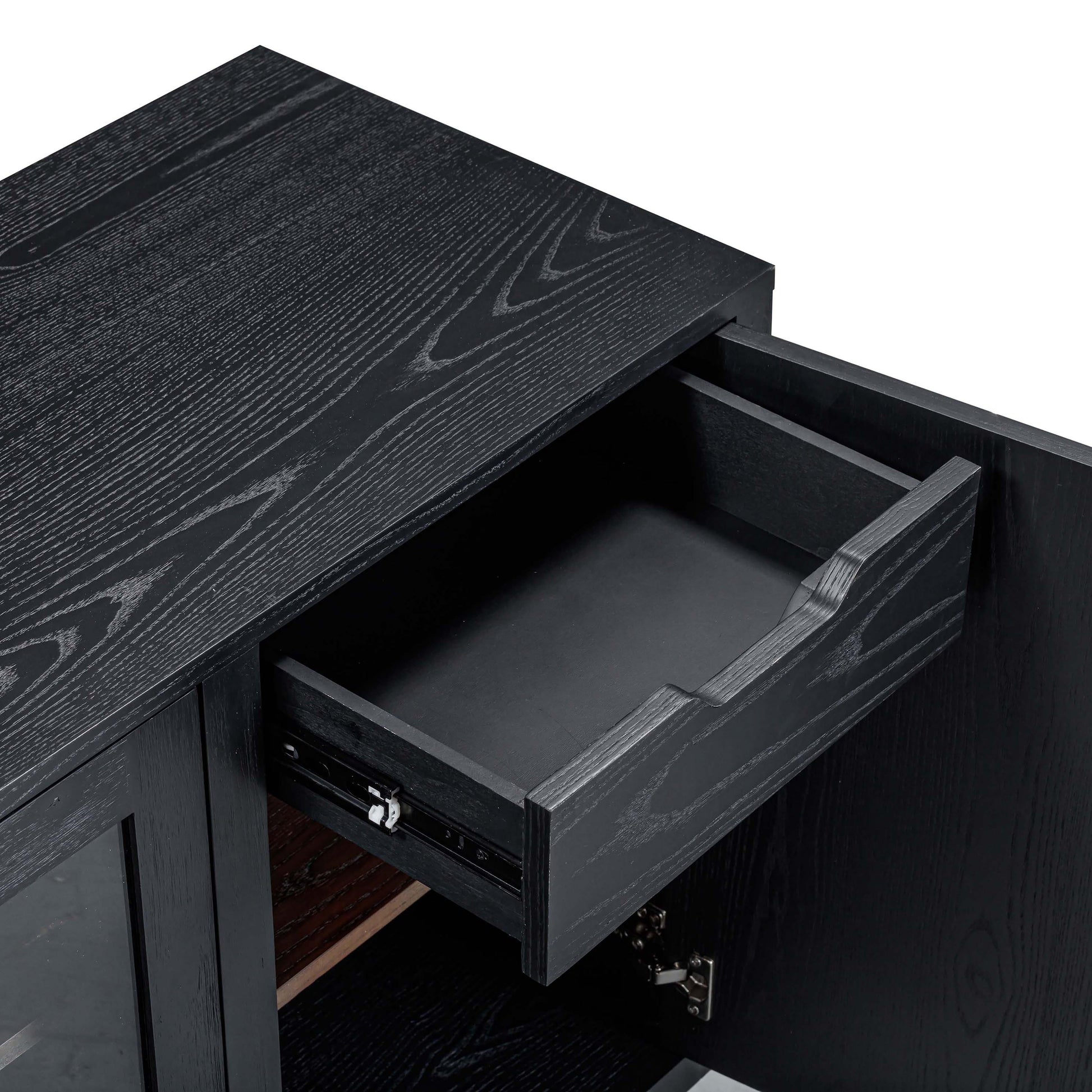 Marlow 77" Wood Console - Black - Image 8
