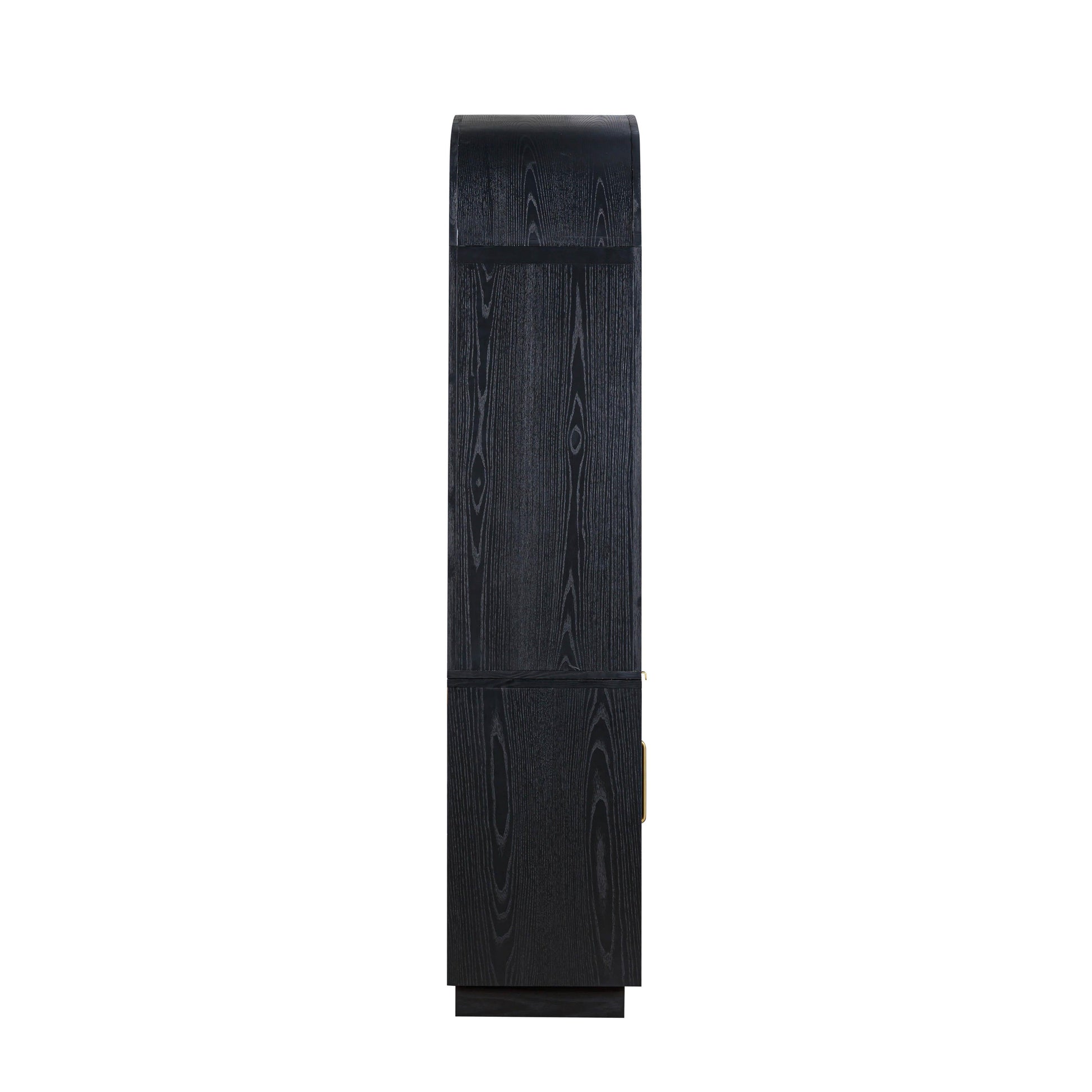 Marlow 77" Wood Entertainment Center - Black - Image 4