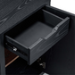 Marlow 77" Wood Entertainment Center - Black - Image 8