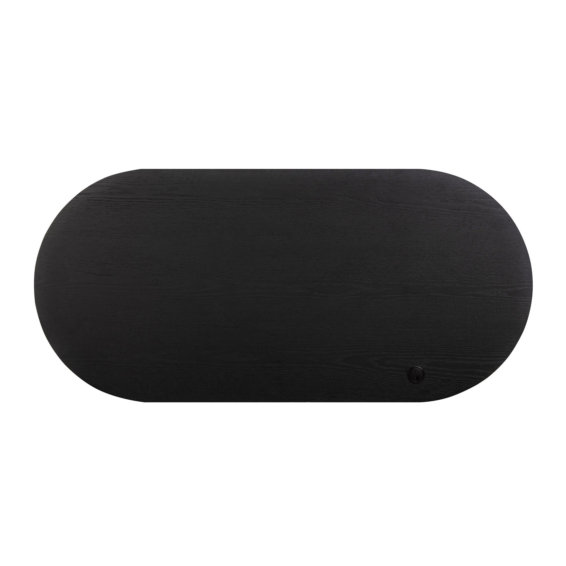 Marlow 64" Wood Executive Desk With Storage - Black - Image 5