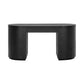 Marlow 64" Wood Executive Desk With Storage - Black - Image 6