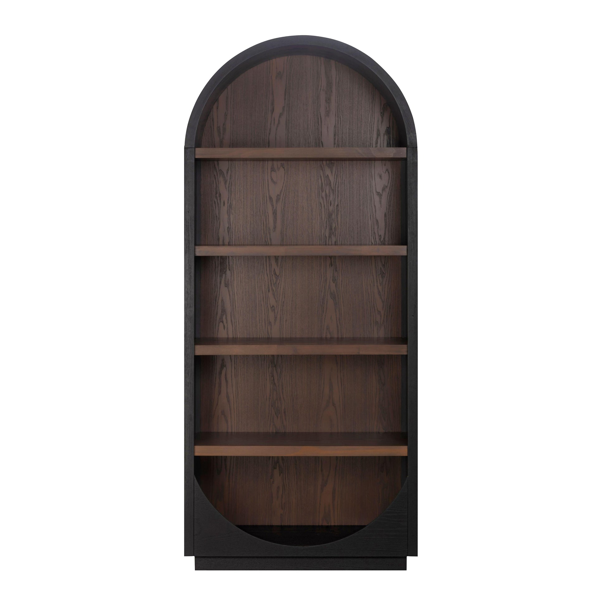 Marlow Wood Bookcase - Black - Image 1