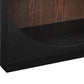Marlow Wood Bookcase - Black - Image 8