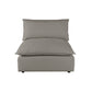 Cali Modular Armless Chair - Slate - Image 3