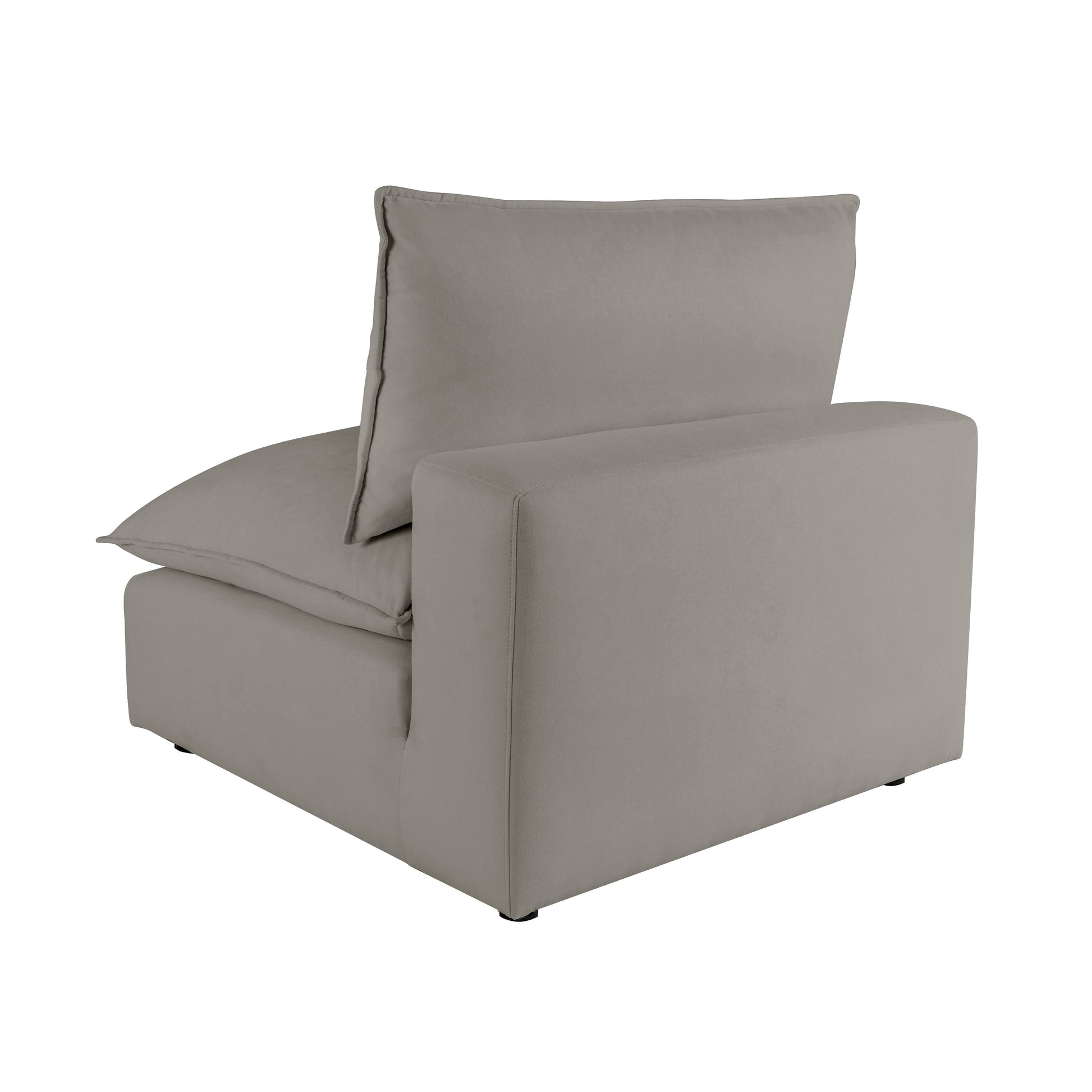 Cali Modular Armless Chair - Slate - Image 5